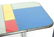 Industrial Modern Console Table w Color Block Top - 5