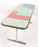 Industrial Modern Console Table w Color Block Top - 7
