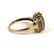 Vintage 10K Gold & Actinolite Quartz Cocktail Ring - 4