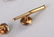 Yellow & White Gold Mother-Of-Pearl Dress Set - 3