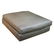 Contemporary Italian Modern Leather Ottoman