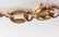 Modern MCM Designer 14K Yellow Gold Snake Necklace - 4
