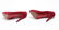 Christian Louboutin Red Suede Pumps, Size 38 - 5