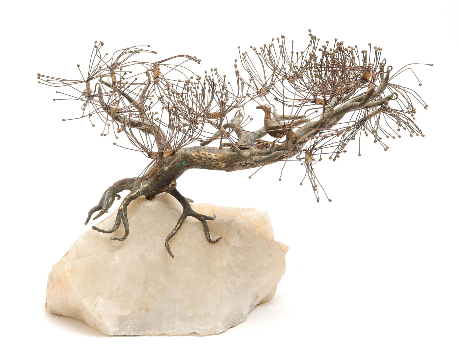 Curtis Jere Style Bird's Nest Brutalist Sculpture (1 of 7)