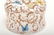Moser Style Enameled Glass Dome w Butterflies - 12