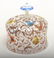 Moser Style Enameled Glass Dome w Butterflies - 7
