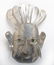 Mexican Mask Wall Sculptures, 2 Pcs. - 2
