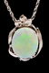 18K & 14K Gold 16.65 ct Opal & Diamond Necklace