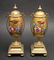 Japy Freres French Bronze & Porcelain Clock Set - 6