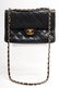 Chanel Vintage Black Quilted Leather Handbag