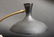 Mid-Century Modern Enamel & Steel Desk Lamp - 5