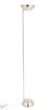 Modern Chrome Floor Lamp w Dome Shade & Base - 4