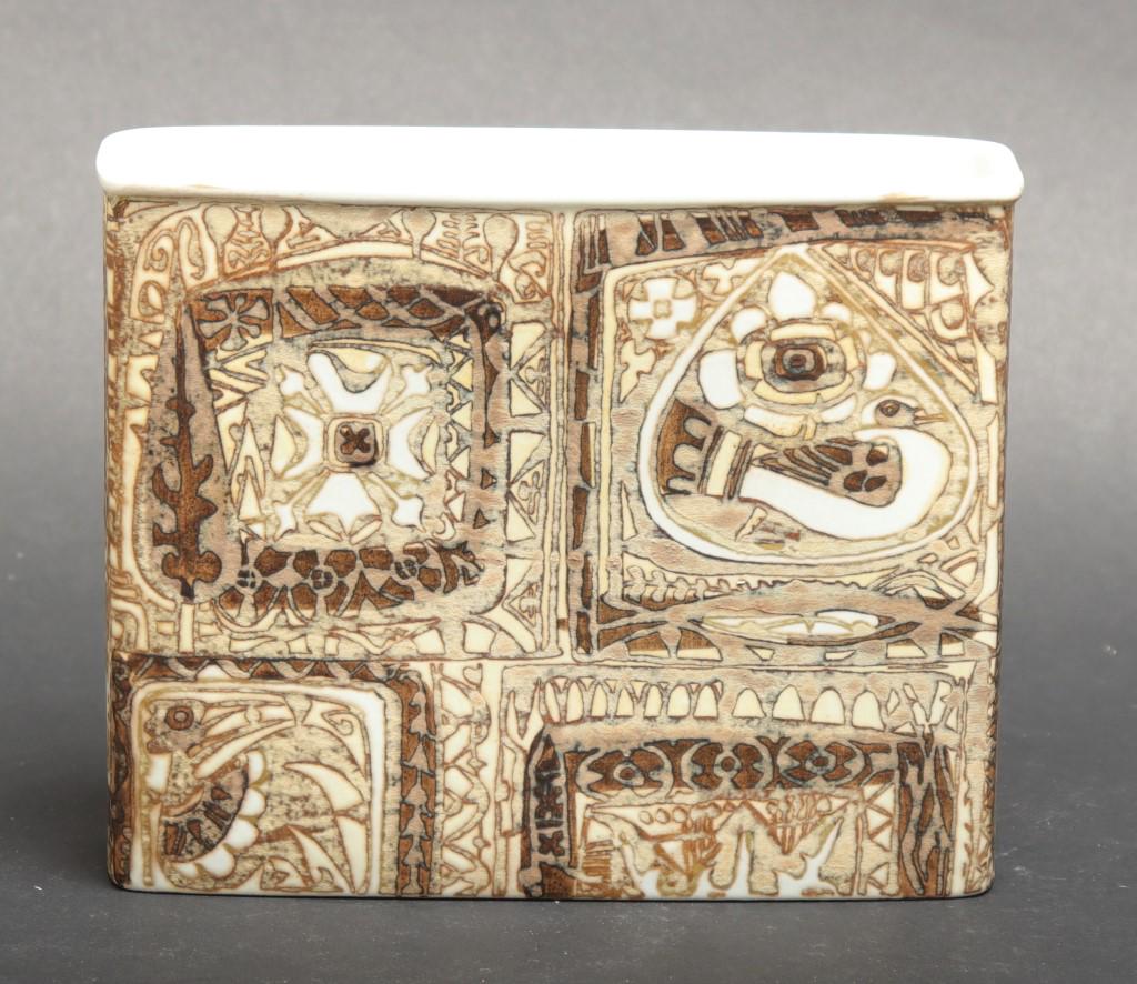 Nils Thorsson for Royal Copenhagen Faience Vase (1 of 6)