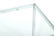 Florence Knoll Style Glass & Chrome Coffee Table - 2