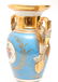 Paris Porcelain Gilt & Hand-Painted Mantel Urn - 5