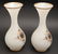 Opaline Glass Vases with Applied Cameos, Pair - 4
