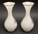 Opaline Glass Vases with Applied Cameos, Pair - 5