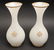 Opaline Glass Vases with Applied Cameos, Pair - 6