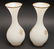 Opaline Glass Vases with Applied Cameos, Pair - 7