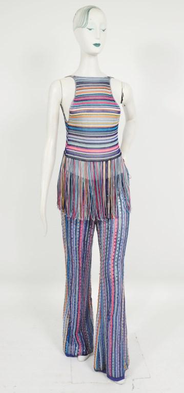 Missoni Woven Pants & Fringe Top Ensemble (1 of 4)