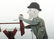 Folk Art Carved & Painted Wood Whirligig - 2