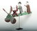 Folk Art Carved & Painted Wood Whirligig - 3