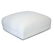 Billy Baldwin Manner White Upholstered Ottoman - 2