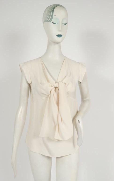 Derek Lam Silk Tie Neck Blouse (1 of 4)