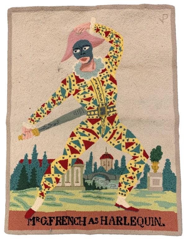 Peter Pill Hooked "Harlequin" Wall Hanging (1 of 5)