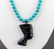 Native American Style Turquoise Jewelry, 4 Pcs - 2