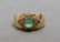 14K Yellow Gold Emerald & Diamond Ring - 3