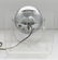 Mid-Century Modern Acrylic & Chrome Table Lamp - 3