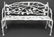 Victorian Cast Iron Serpent & Twig Garden Bench