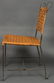 Giacometti Manner Wrought Iron & Wicker Chairs, 5 - 7