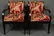 Mid-Century Modern Upholstered Armchairs, Pair - 2