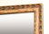 Large Vintage Painted Wood Mirror - 2