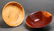 Large Turned Wood Bowls, 2