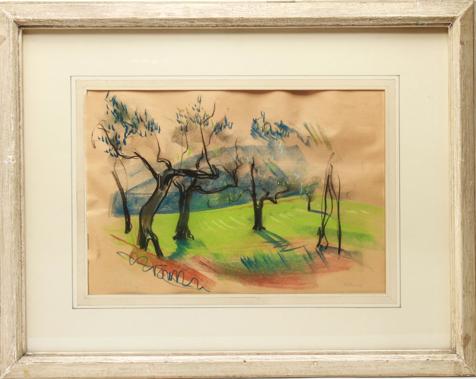 Peter Cook Landscape Pastel on Paper (1 of 4)