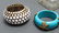 Bracelets w Gold Tone Metal on Lucite Stand, 4 - 3