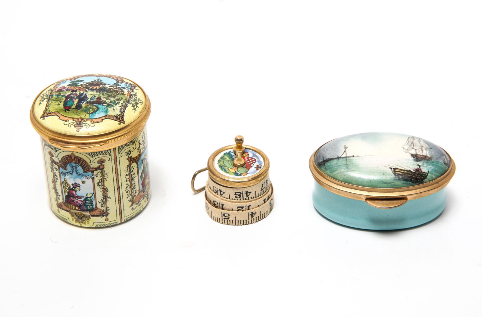 Staffordshire & Halycon Battersea Enamels Group 3 (1 of 9)