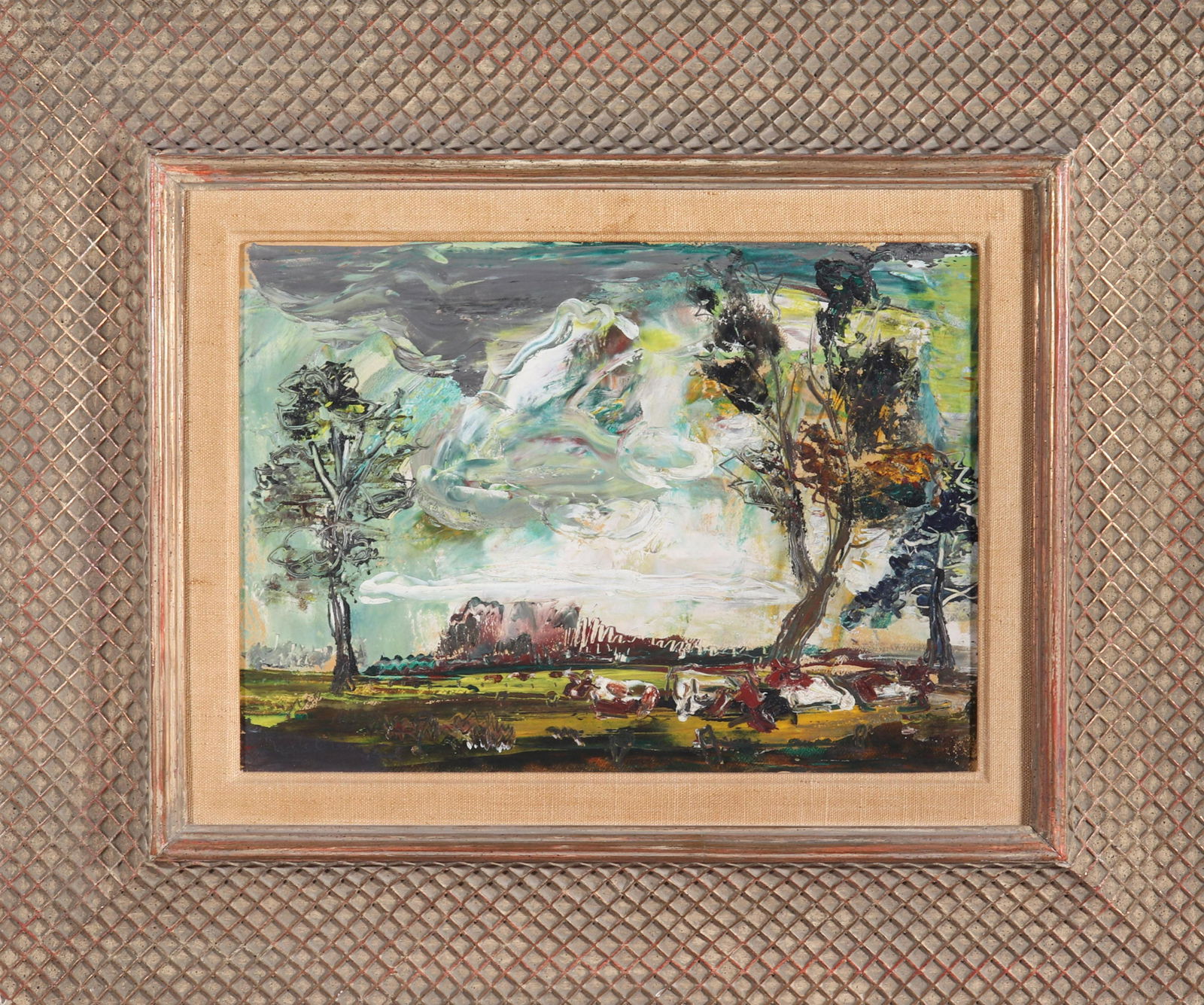 Jack Godderis Landscape Oil on Masonite (1 of 6)
