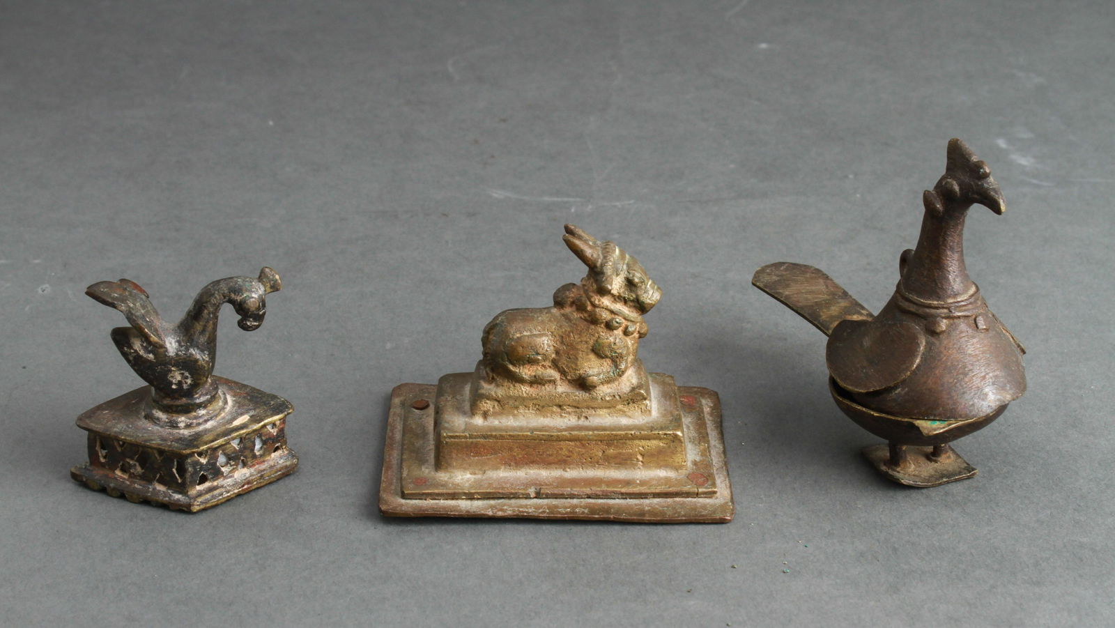 Indian Bronze Figurative Animal Sculptures 3 (1 of 6)