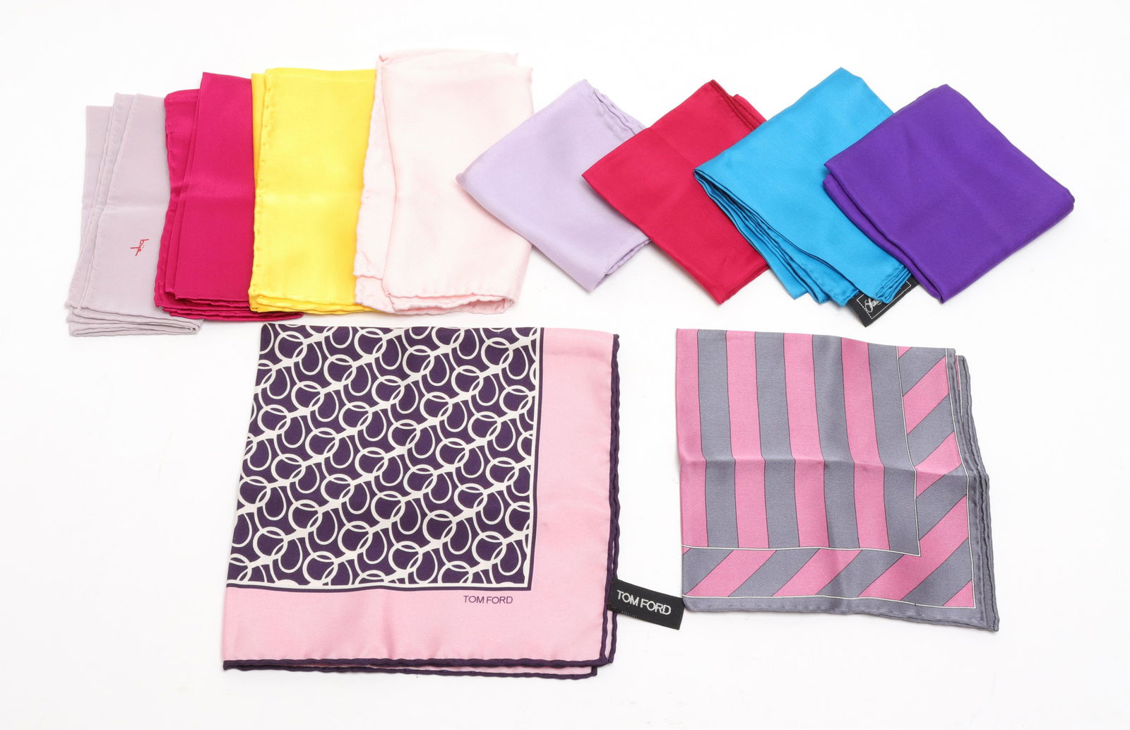 Men's Silk Pocket Squares, Incl. Tom Ford, 10 (1 of 6)