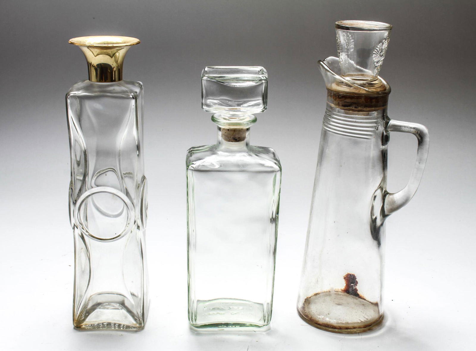 Glass Decanter, Pitcher, & Bottle, 3 (1 of 8)