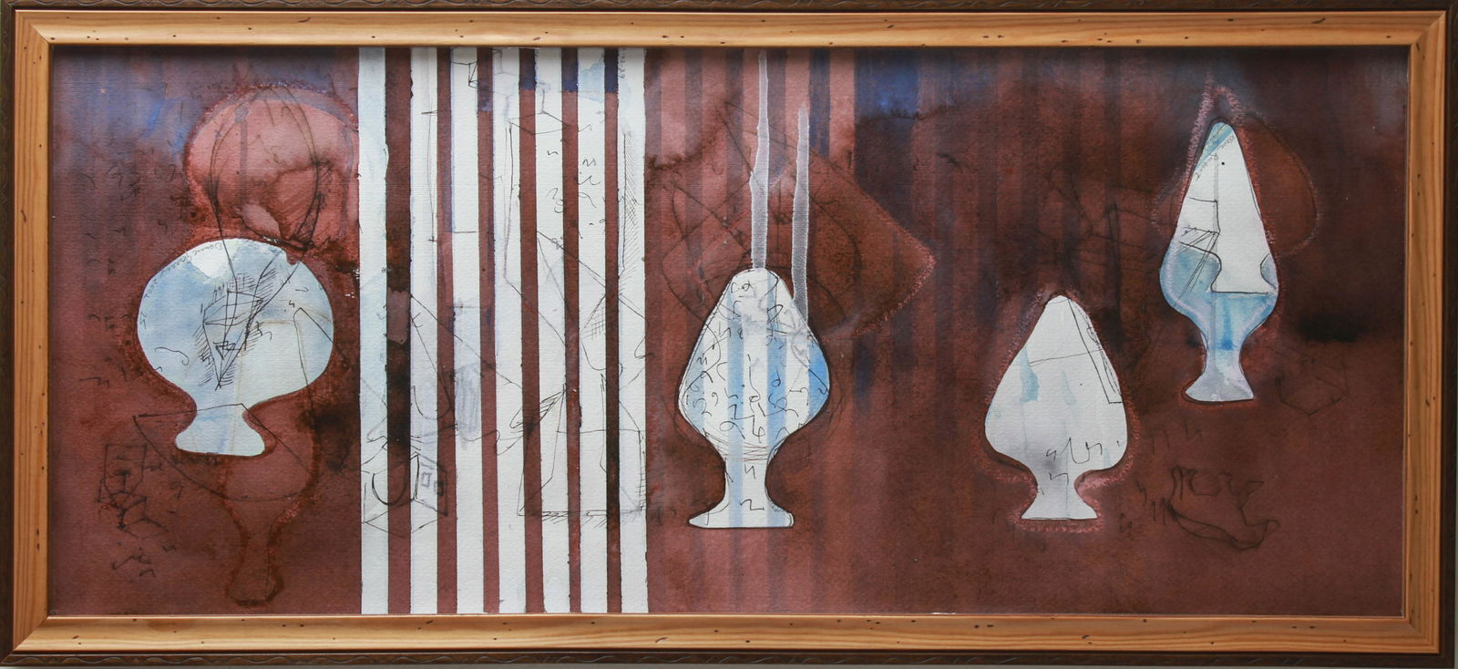 Denise Green Contemporary Abstract Ink & Gouache (1 of 4)