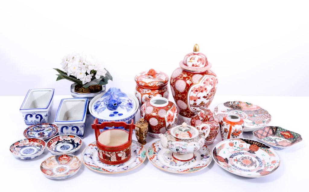 Chinese & Japanese Assorted Porcelain Items 21 Pcs (1 of 7)