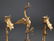 Art Nouveau Style Candle Holders & Bird Bell, 3 - 5