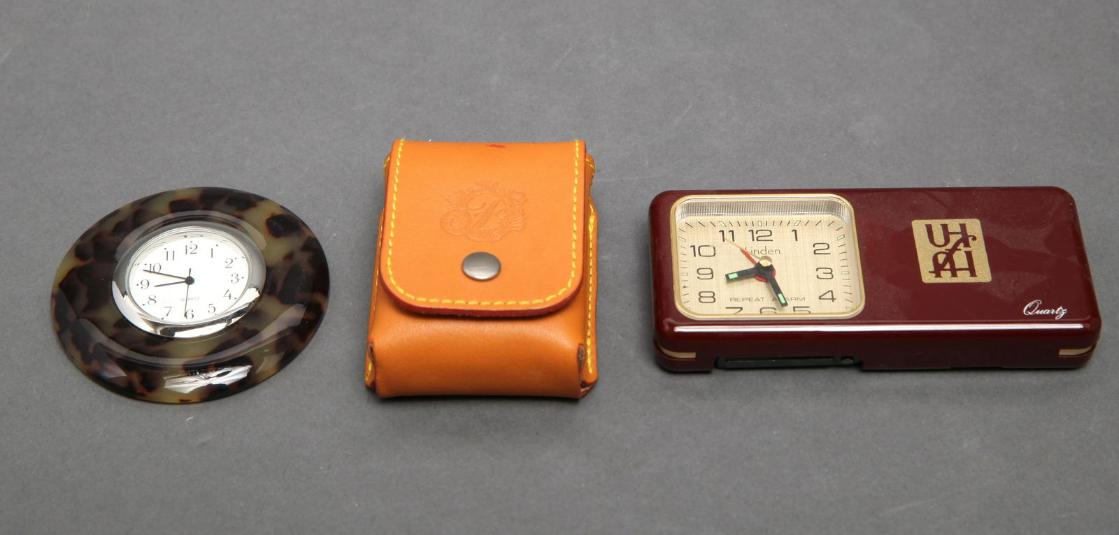 Traveling Desk Clocks, Vintage, 3 (1 of 5)