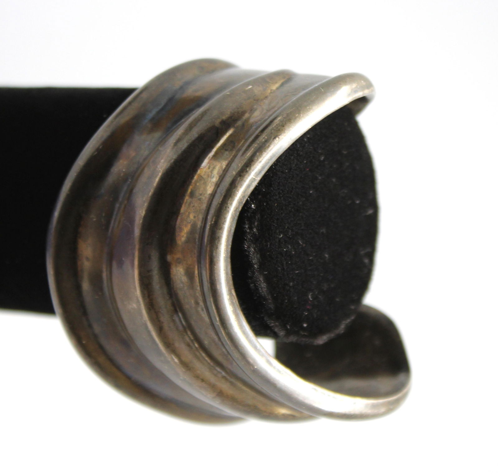 Mexican Sterling Silver Cuff Bracelet (1 of 6)