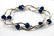 Modern Silver Baroque Pearl & Glass Bead Bracelets - 3